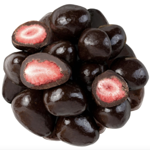 Fragole liofilizzate al cioccolato fondente 250 g fragole cioccolato